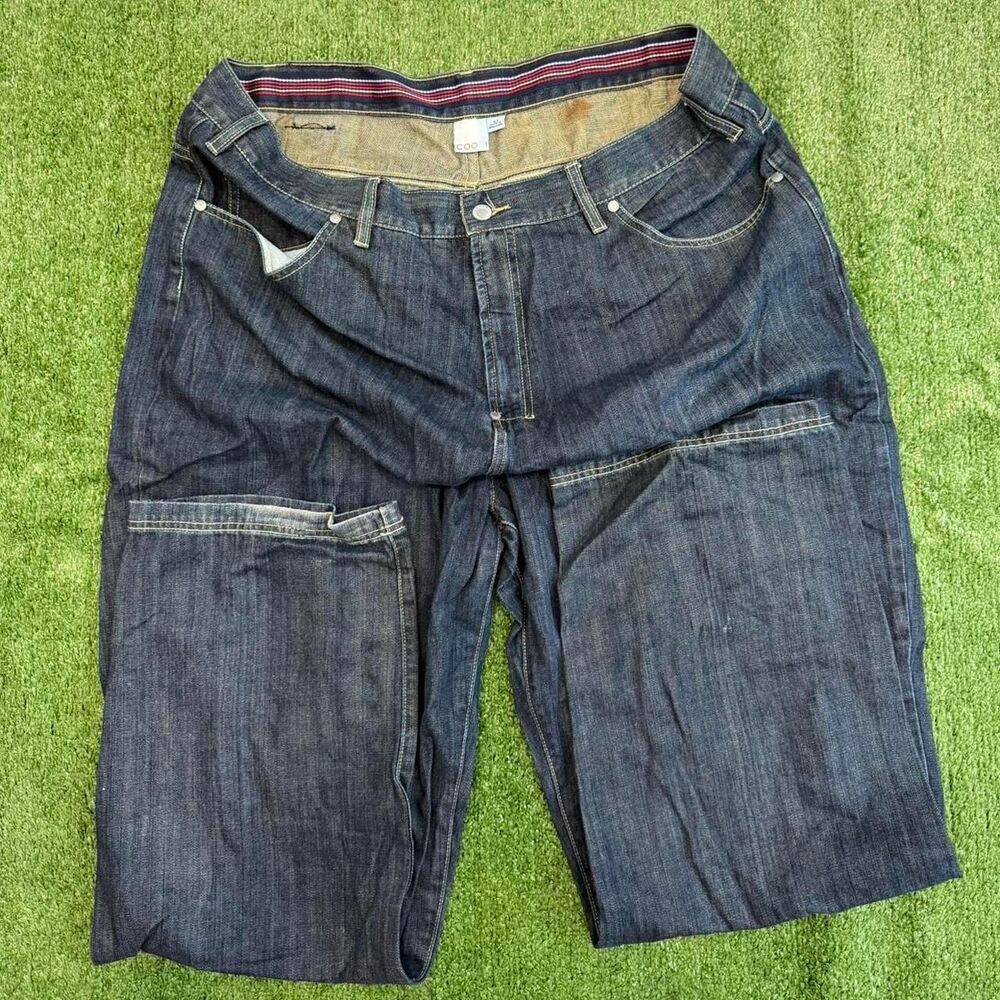 Coogi Men's Navy and Blue Jeans